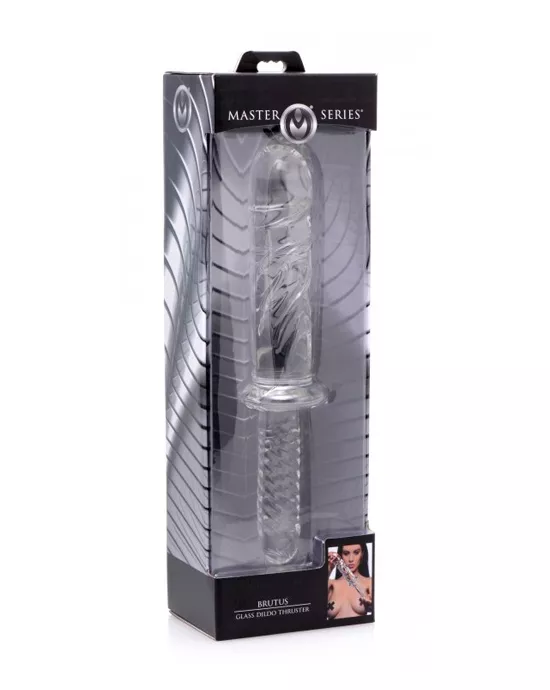 Brutus Glass Dildo Thruster