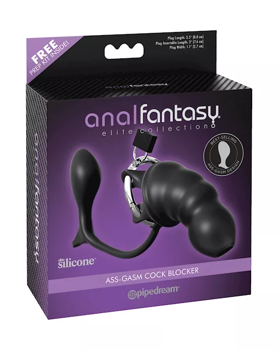 Anal Fantasy Elite Collection Ass-Gasm Cock Blocker