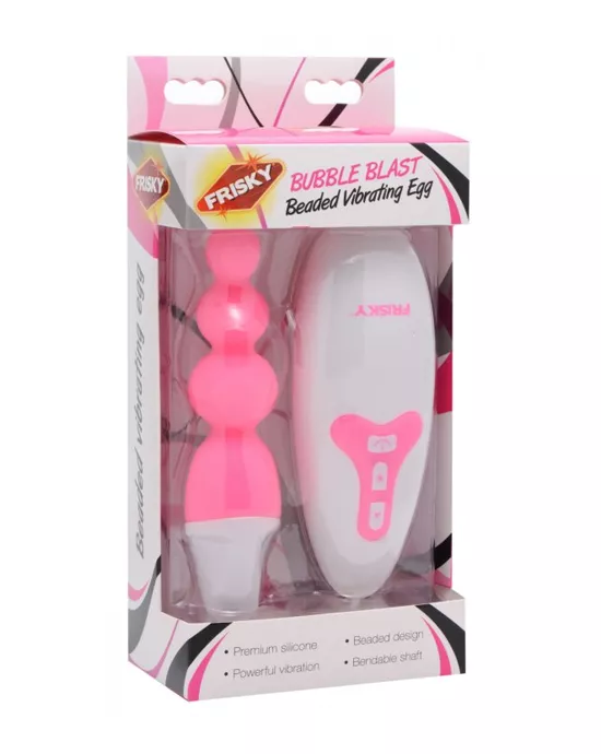 Bubble Blast Beaded Vibrating Egg
