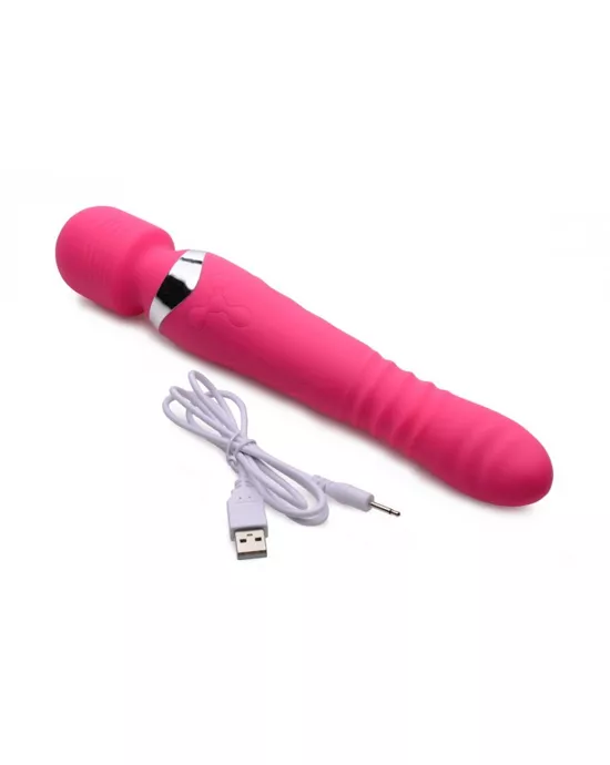 Inmi Ultra Thrusting & Vibrating Silicone Wand
