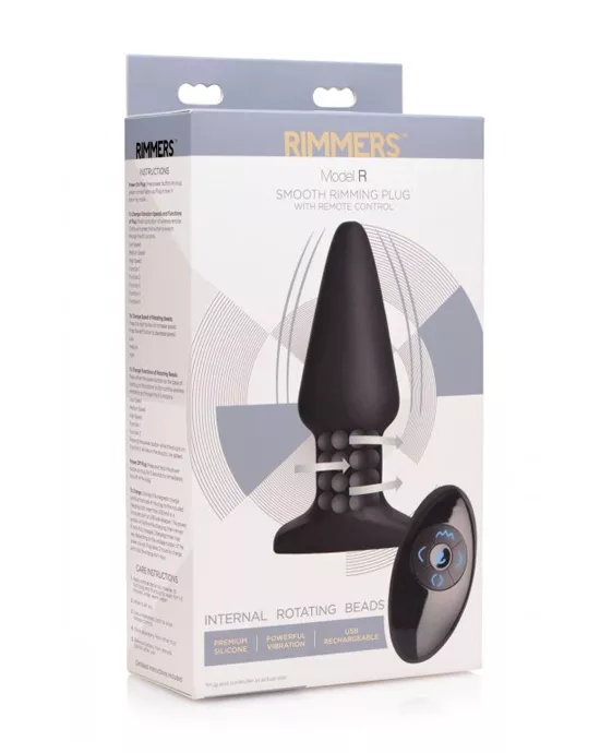 Rimmers Model R Smooth Rimming Plug