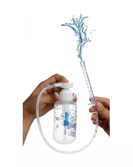 Pump Action Enema Bottle With Nozzle