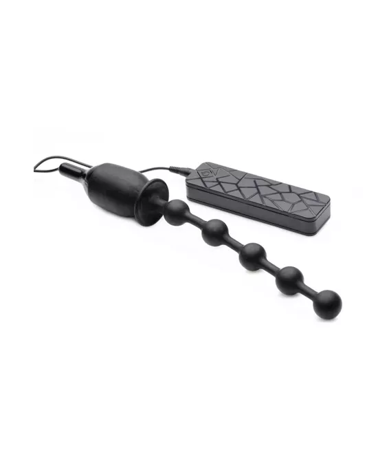 Voodoo Beads 10x Vibrating Silicone Anal Beads