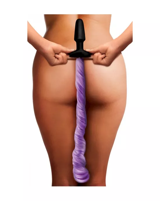 Tailz Purple Pony Tail Anal Plug
