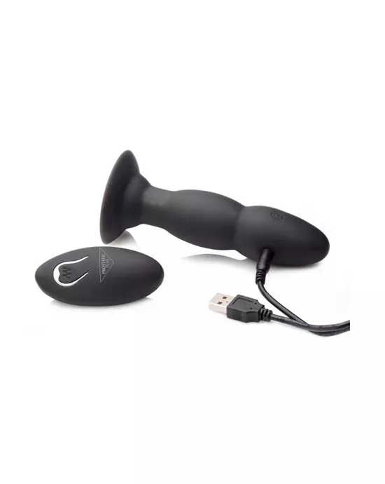 Prostatic Play Rim Master Vibrating Rimming Plug