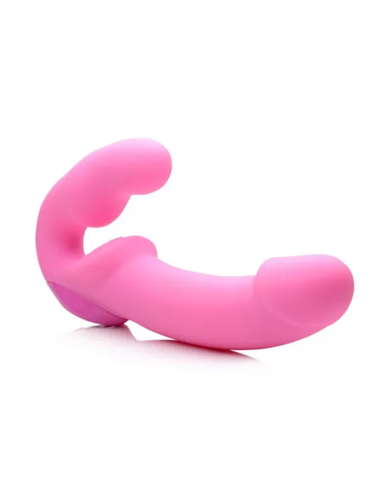 Urge Silicone Strapless Strap-On With Remote
