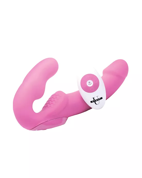 Urge Silicone Strapless Strap-On With Remote