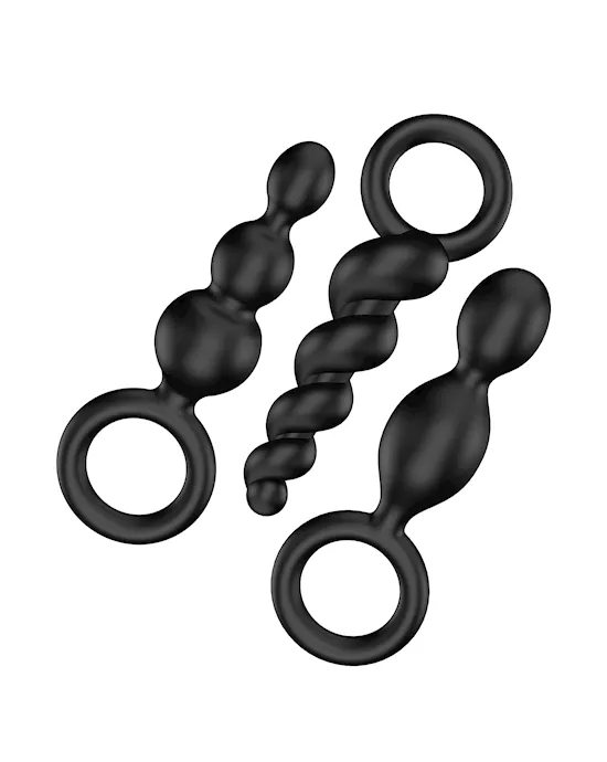 Satisfyer Silicone Plugs, Set Of 3