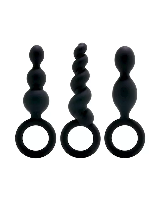 Satisfyer Silicone Plugs, Set Of 3