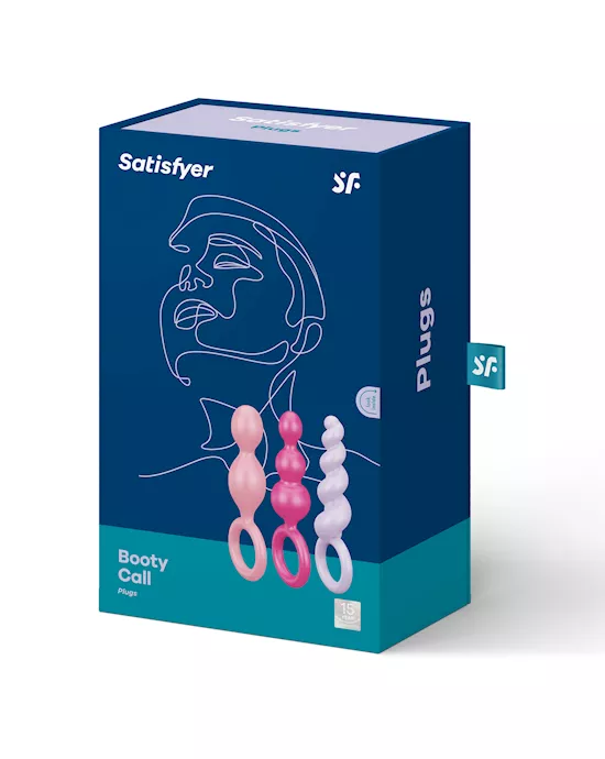 Satisfyer Silicone Plugs, Set Of 3