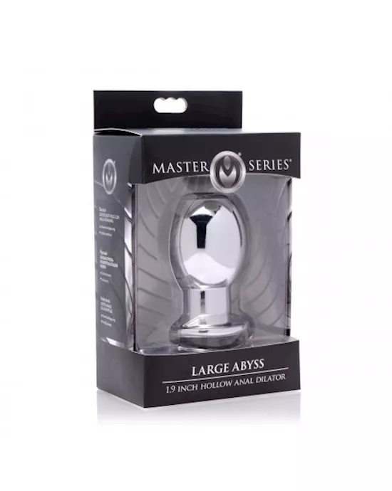 Large Abyss 1.9" Hollow Anal Dilator