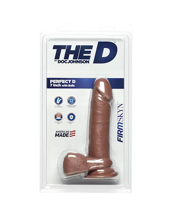 The Perfect D FIRMSKYN Dildo with Balls
