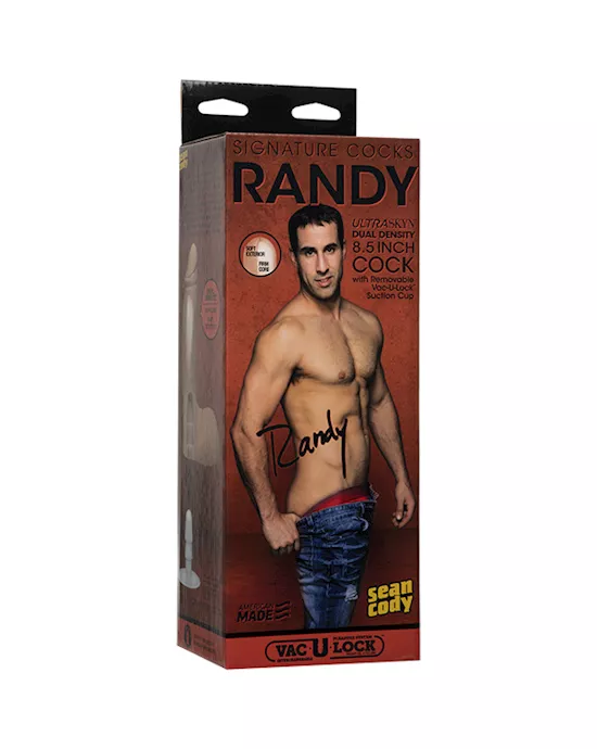 Randy ULTRASKYN Cock with Removable Vac-U-Lock Suction Cup