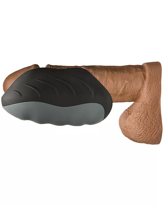 OptiMALE - Vibrating Silicone Warming Stroker