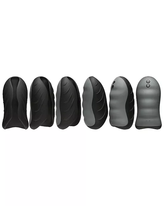 OptiMALE - Vibrating Silicone Warming Stroker