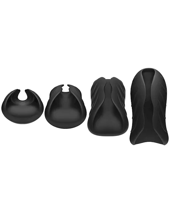 OptiMALE - Vibrating Silicone Warming Stroker