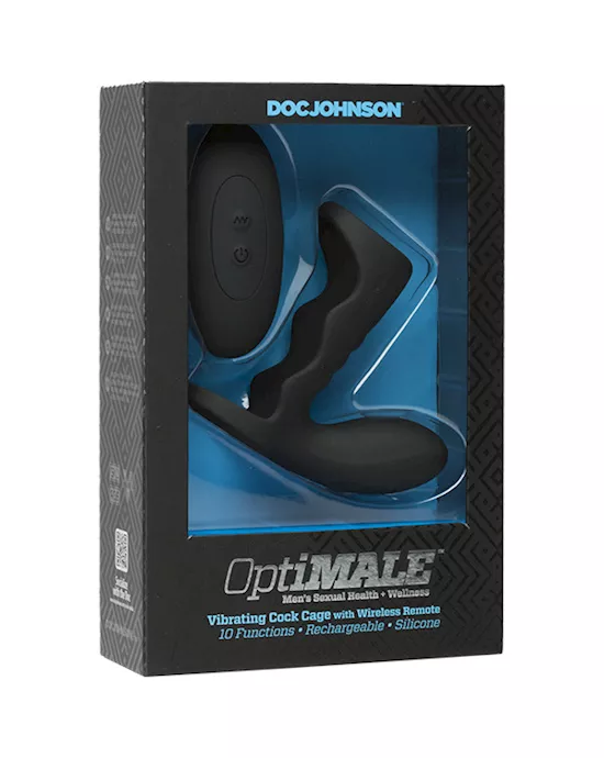 OptiMALE - Remote Controlled Vibrating Cock Cage