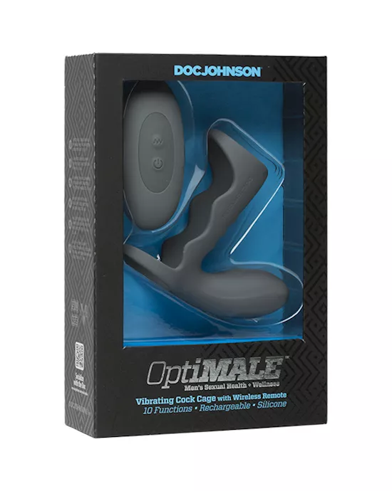 OptiMALE - Remote Controlled Vibrating Cock Cage