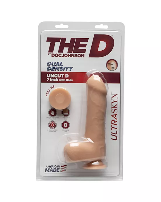Doc Johnson ULTRASKYN Uncut Dildo with Balls