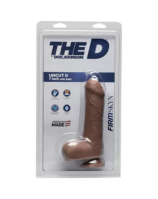 Doc Johnson FIRMSKYN Uncut Dildo with Balls