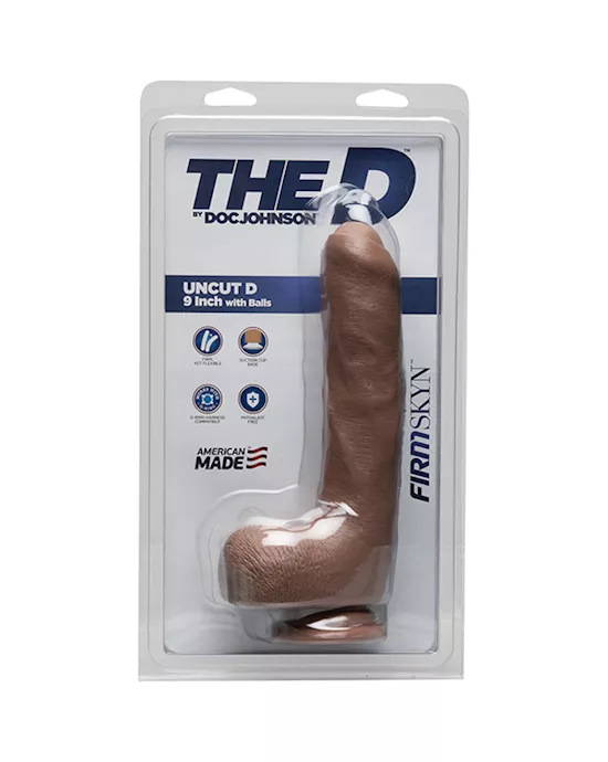 Doc Johnson FIRMSKYN Uncut Dildo with Balls