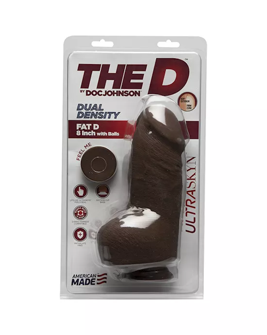 Doc Johnson ULTRASKYN Fat Dildo with Balls
