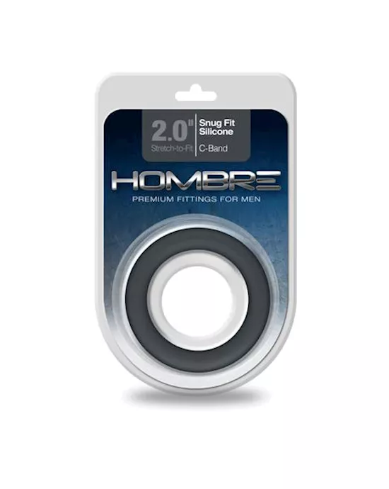 HombreSnug-FitSiliconeC-BandCharcoal