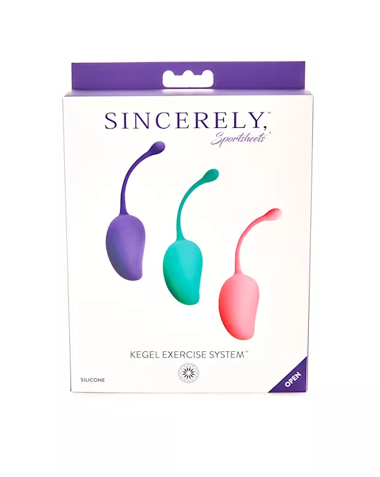 Sportsheets Sincerely Kegel Trainers - Set of Three