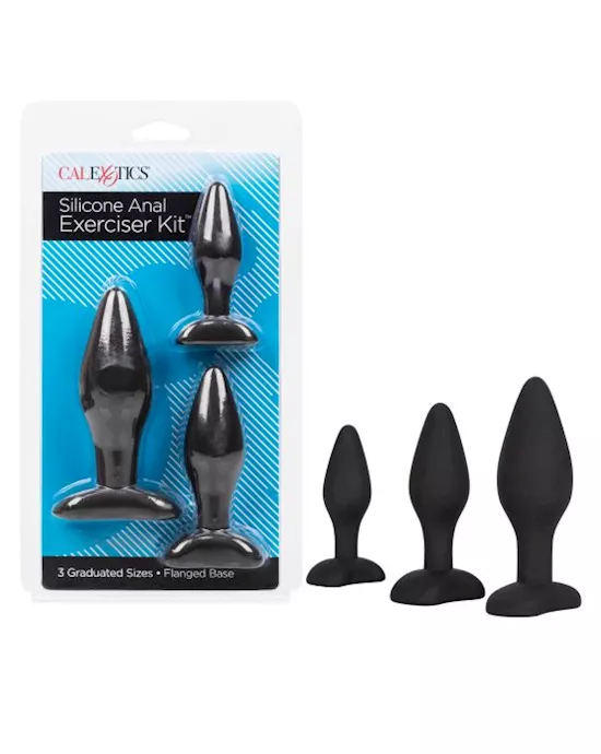 Silicone Anal Exerciser Kit