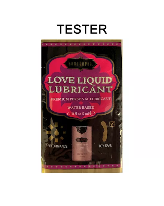 Kama Sutra Love Liquid Premium Waterbased Lubricant (3ml)
