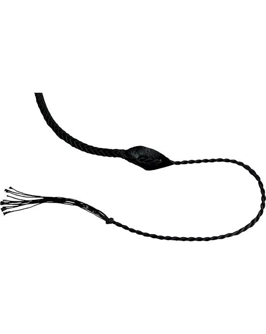 Bound X 6ft Braided Leather Bullwhip