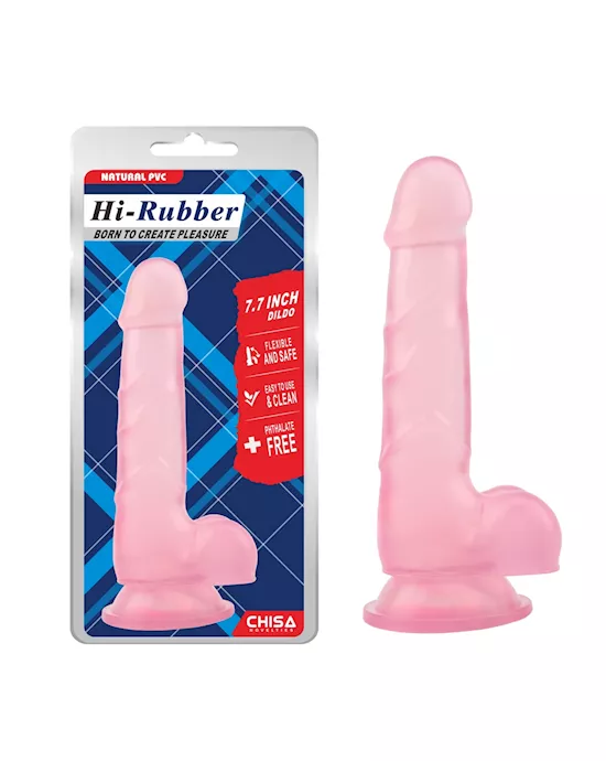 Hi-Rubber Jelly Suction Cup Dildo