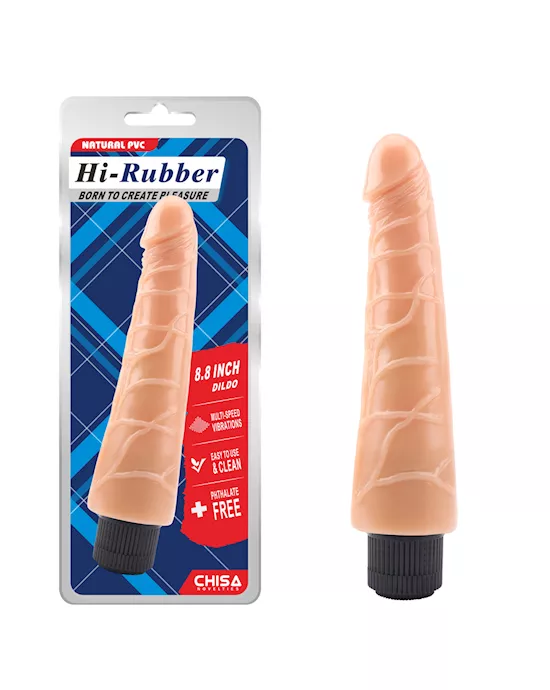 Realistic Vibrating Dildo - 8.8 Inch