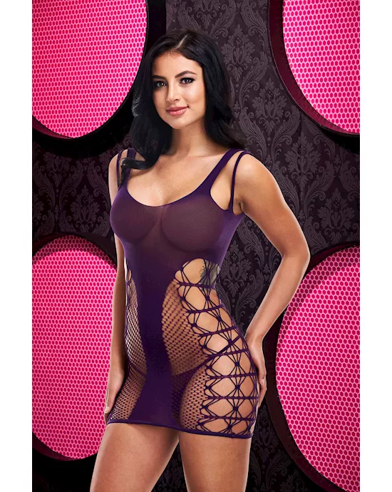Jacquard Mini Dress