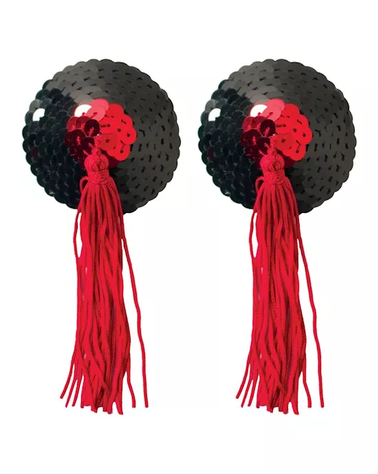 Sequin Pasties with Tassel