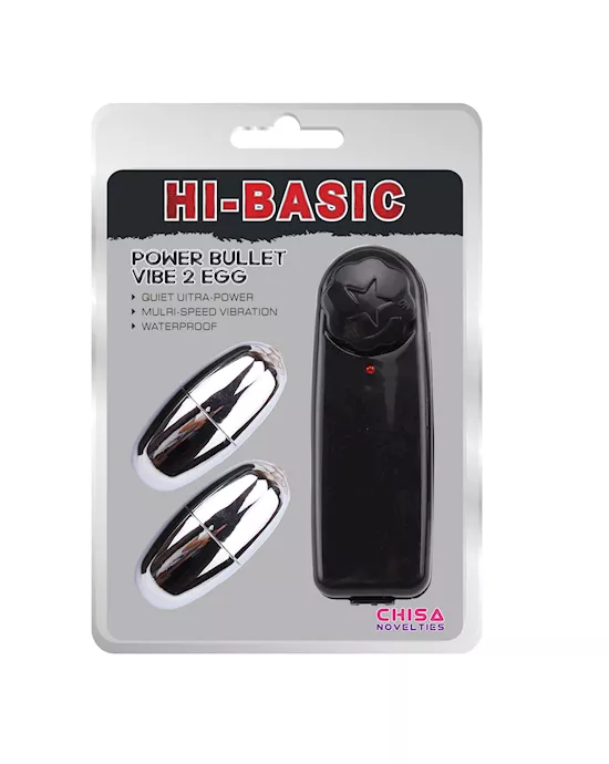Powerful Dual Egg Bullet Vibe