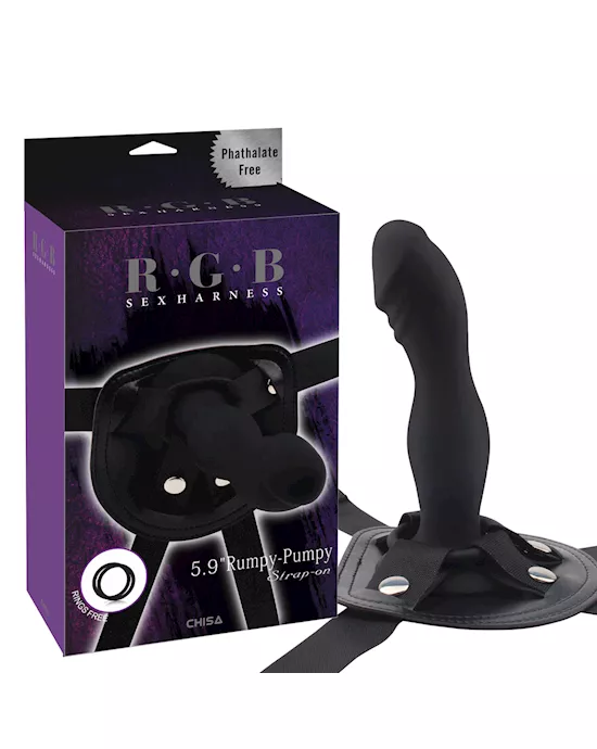 Rumpy Pumpy Strap On - 5.9 Inch