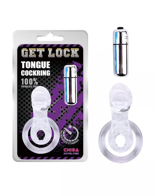 The Tongue Vibrating Cock Ring