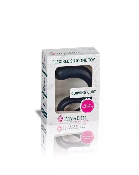 Mystim Curving Curt Prostate Stimulator - Without E-Stim
