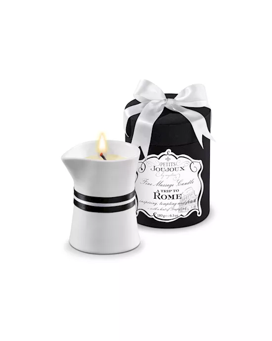 Petits Joujoux A Trip to Rome Massage Candle - 190g