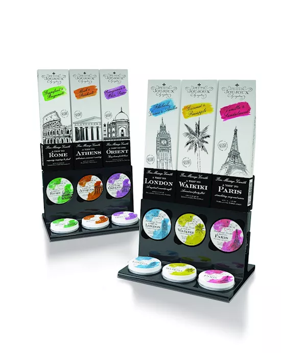 Petits Joujoux - Candle Display Stand Set - Set Of 6