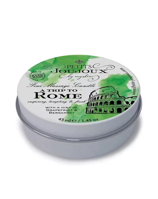 Petits JouJoux A Trip to Rome Massage Candle - Refill (5pcs) - 43ml