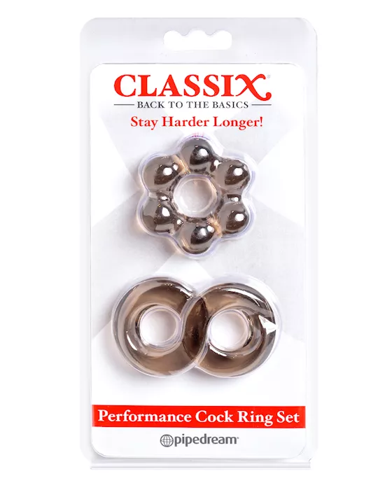Classix Performance Cock Ring Set
