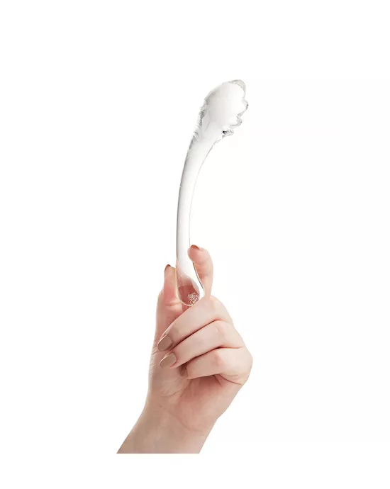 Lucent Luna CURVED GLASS MASSAGER - 7.6 Inch