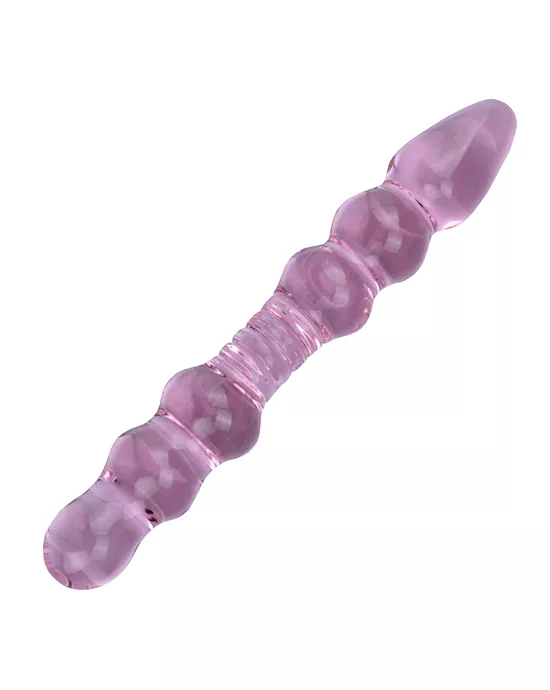 LucentPinkGlassButtBeads
