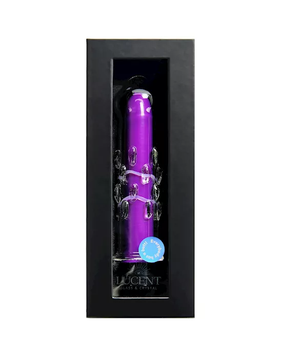 Lucent Vibra Glass Vibrator - 7 Inch