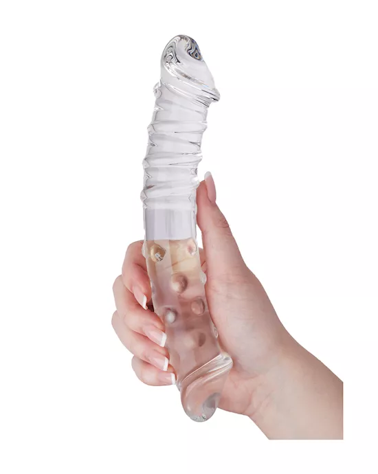 LucentDuoDoubleEntryGlassMassager