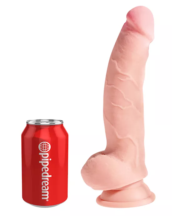 King Cock Plus Triple Density Fat Cock with Balls