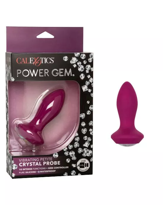 Power Gem Vibrating Petite Crystal Probe