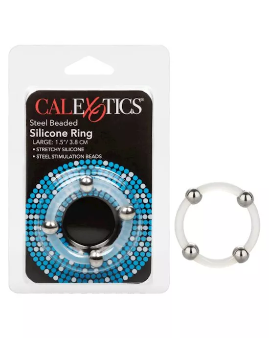 Steel Beaded Silicone C-Ring